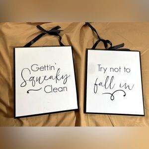 Wooden Wall Decor Bundle 5 pieces